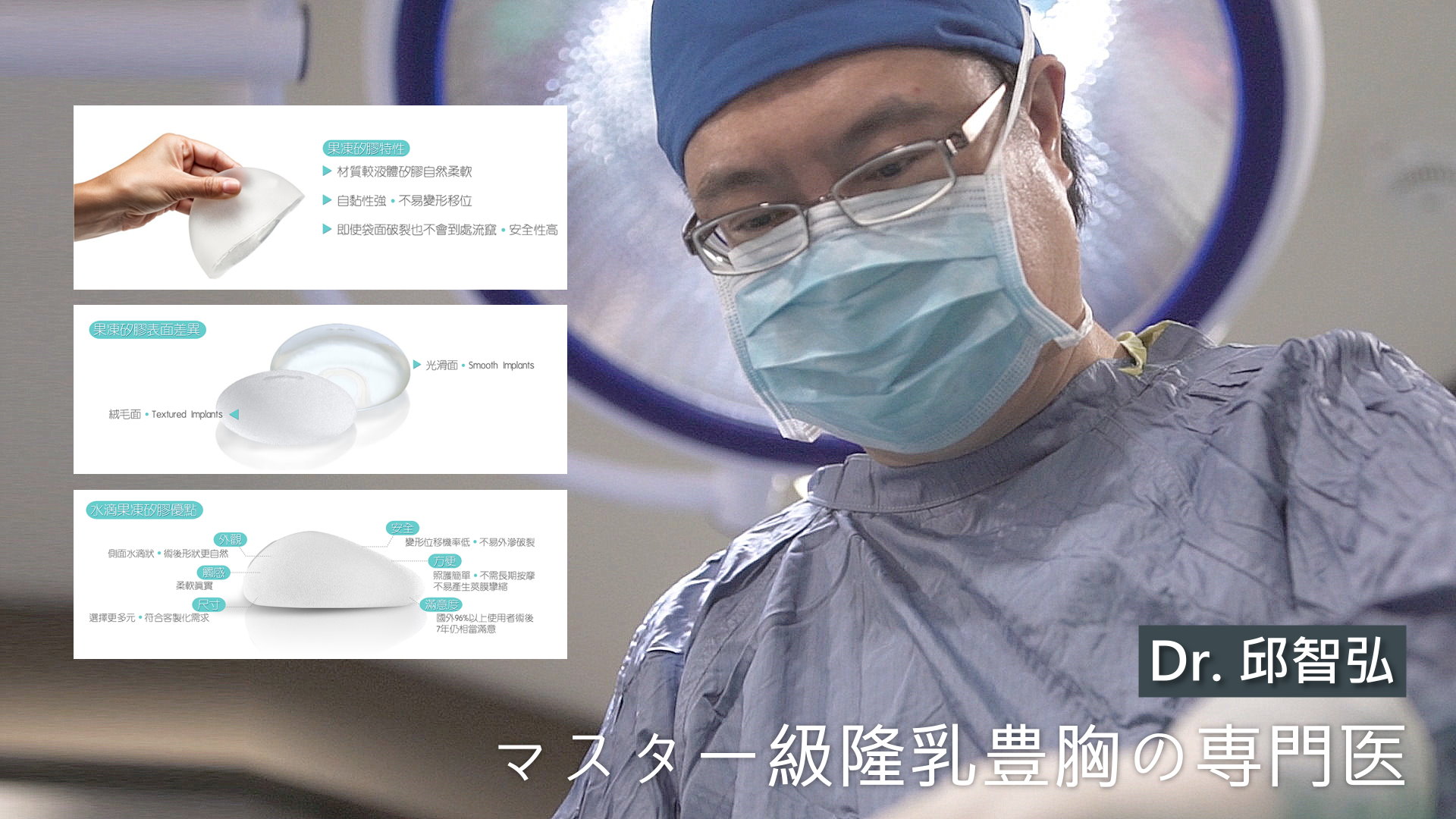 果凍矽膠隆乳權威醫師邱智弘